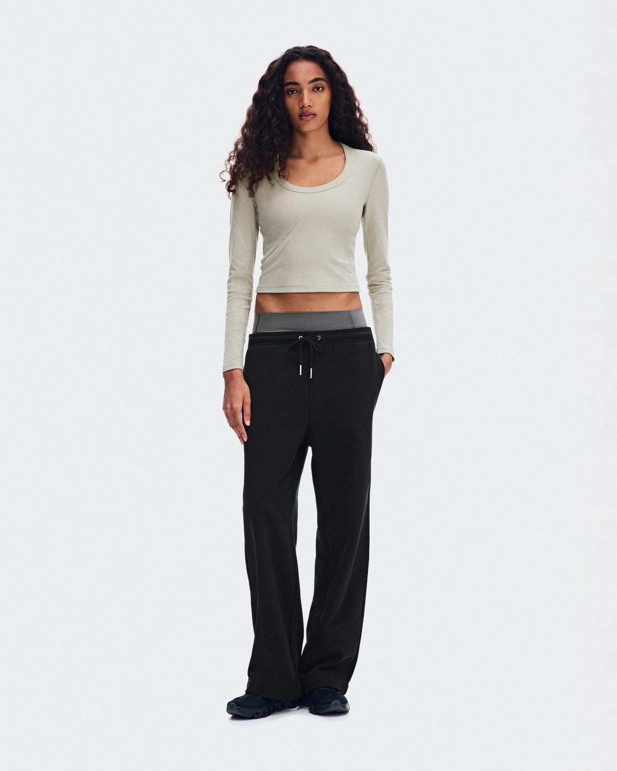 All-Day Ribbed Long-T