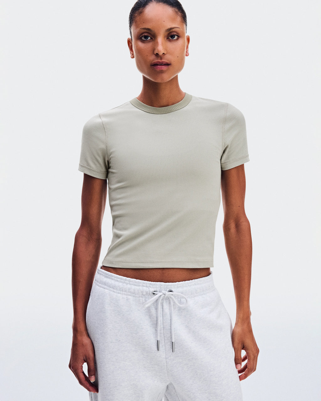 All-Day Ribbed T-Shirt