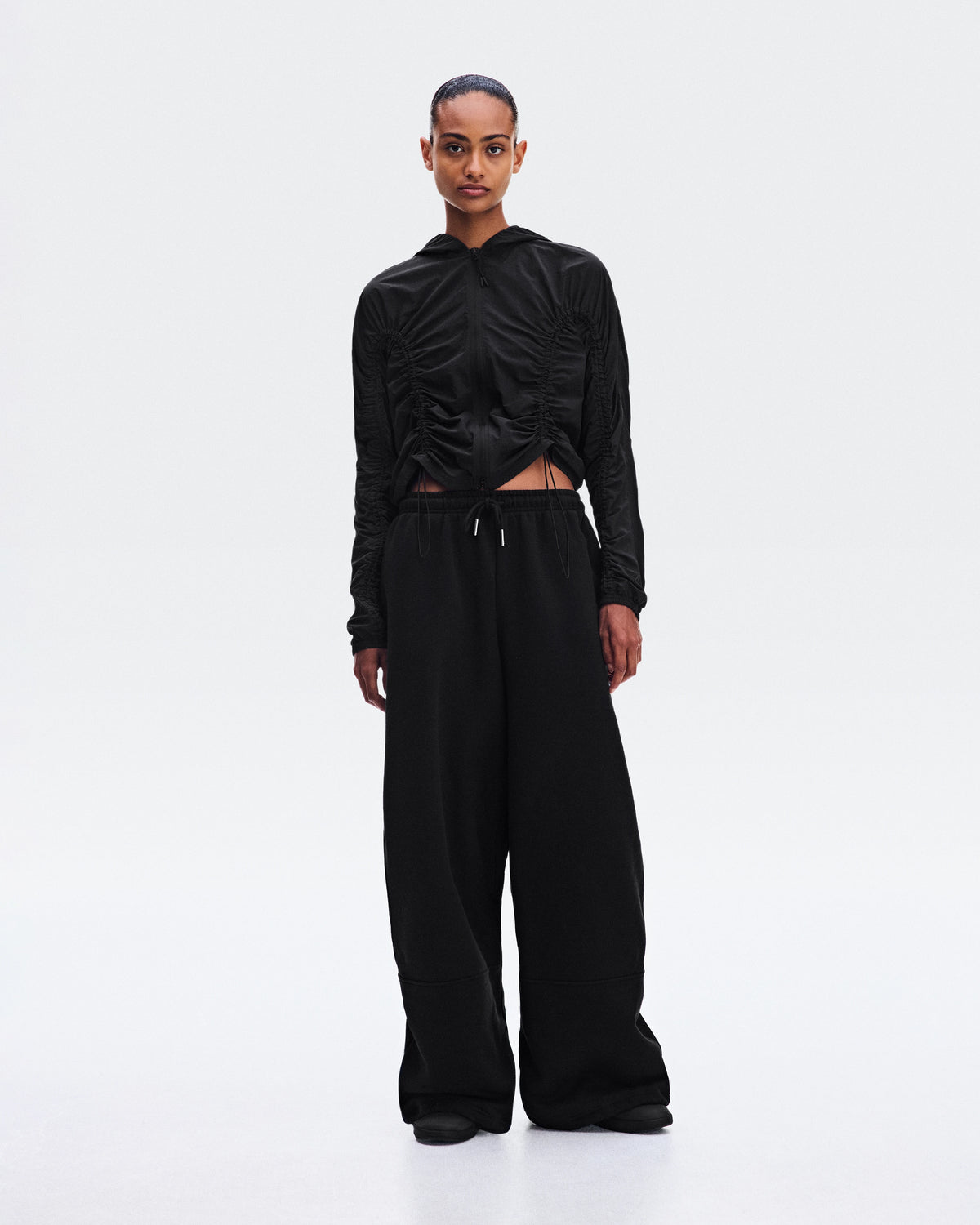 Ruched Lightweight Jacket